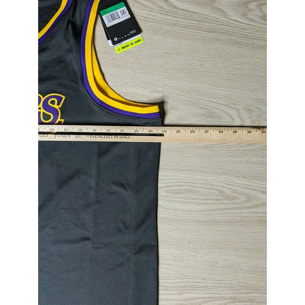 Los Angeles Lakers Jersey Nike Adult Extra Large 52 LeBron James Swingman Black